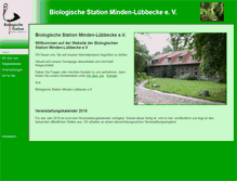 Tablet Screenshot of biostation-ml.de